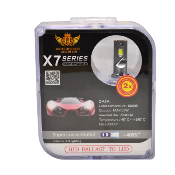 لمبات ليد للسيارات X7 Series 65W
