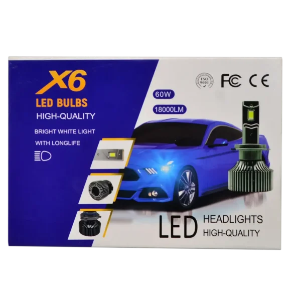 لمبات ليد للسيارات X6 Series 60W