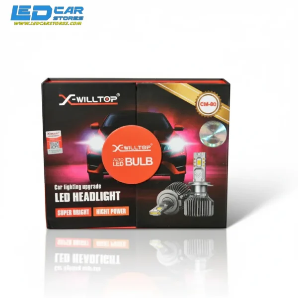 لمبات ليد XWILLTOP CM 80 W | 6500K | 16000W (IP67).