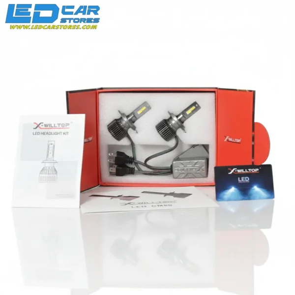 لمبات ليد XWILLTOP CM 80 W | 6500K | 16000W (IP67).